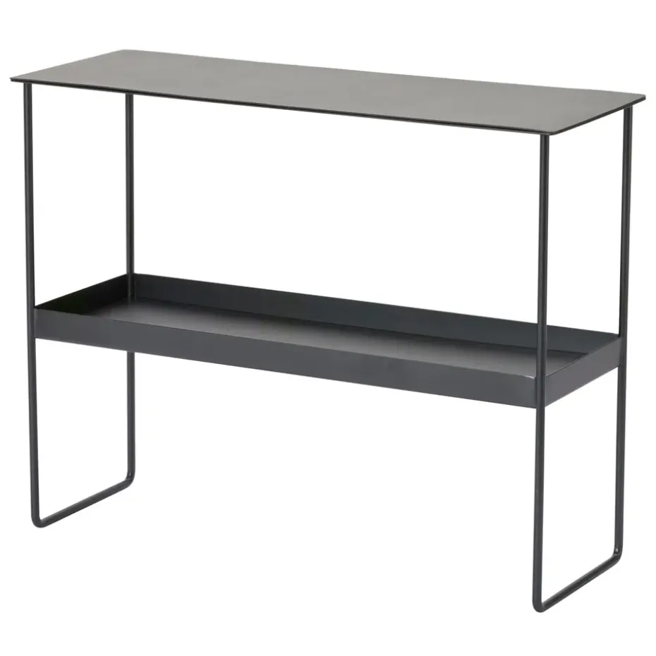 Mesa consola Console Bull 2 pisos, Black