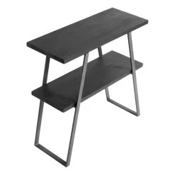 Mesa consola Quill, Negro