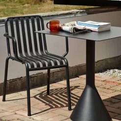 Mesa cuadrada de café 65x65 cm Palissade Cone, Anthracite