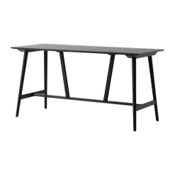 Mesa de bar In Between SK26 Counter Table 190x80x95 cm, Roble lacado negro