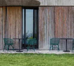 Mesa de café Drop Ø80 cm, Lava grey-lava grey