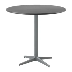 Mesa de café Drop Ø80 cm, Lava grey-light grey
