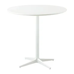 Mesa de café Drop Ø80 cm, White-white