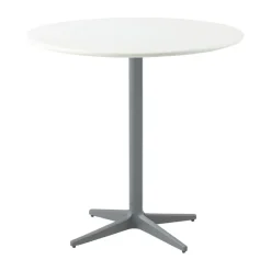Mesa de café Drop Ø60 cm, White-light grey