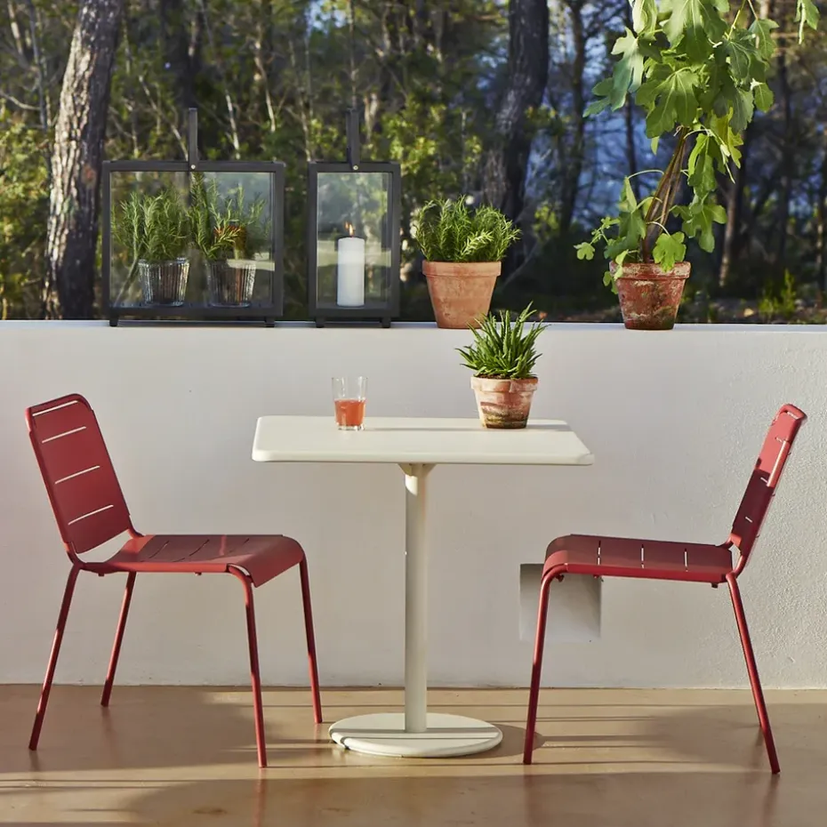 Mesa de café Go Ø80 cm, Lava grey-lava grey