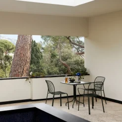 Mesa de café Thorvald SC97 70x70 cm, Bronze green