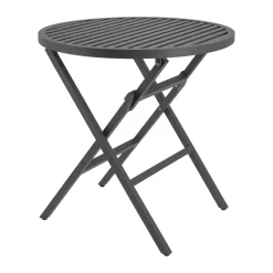 Mesa de café Verona, Antracita, Ø72 cm