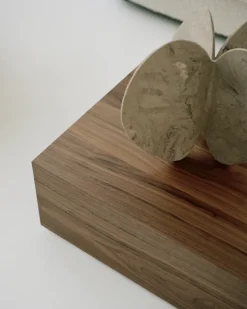 Mesa de centro alta Mass 103x60x27 cm, Nogal