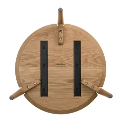 Mesa de centro Aria, Roble, Ø50x37 cm