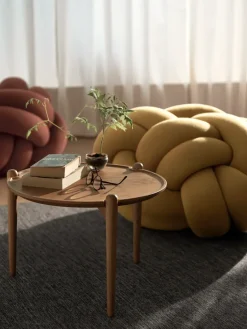 Mesa de centro Aria, Roble, Ø50x37 cm