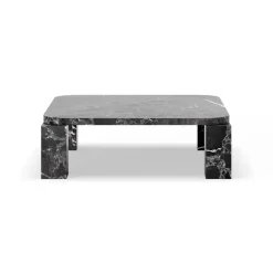 Mesa de centro Atlas 82x82 cm, Mármol Costa Negro