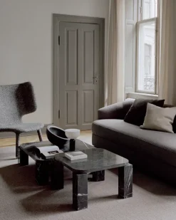 Mesa de centro Atlas 82x82 cm, Mármol Costa Negro