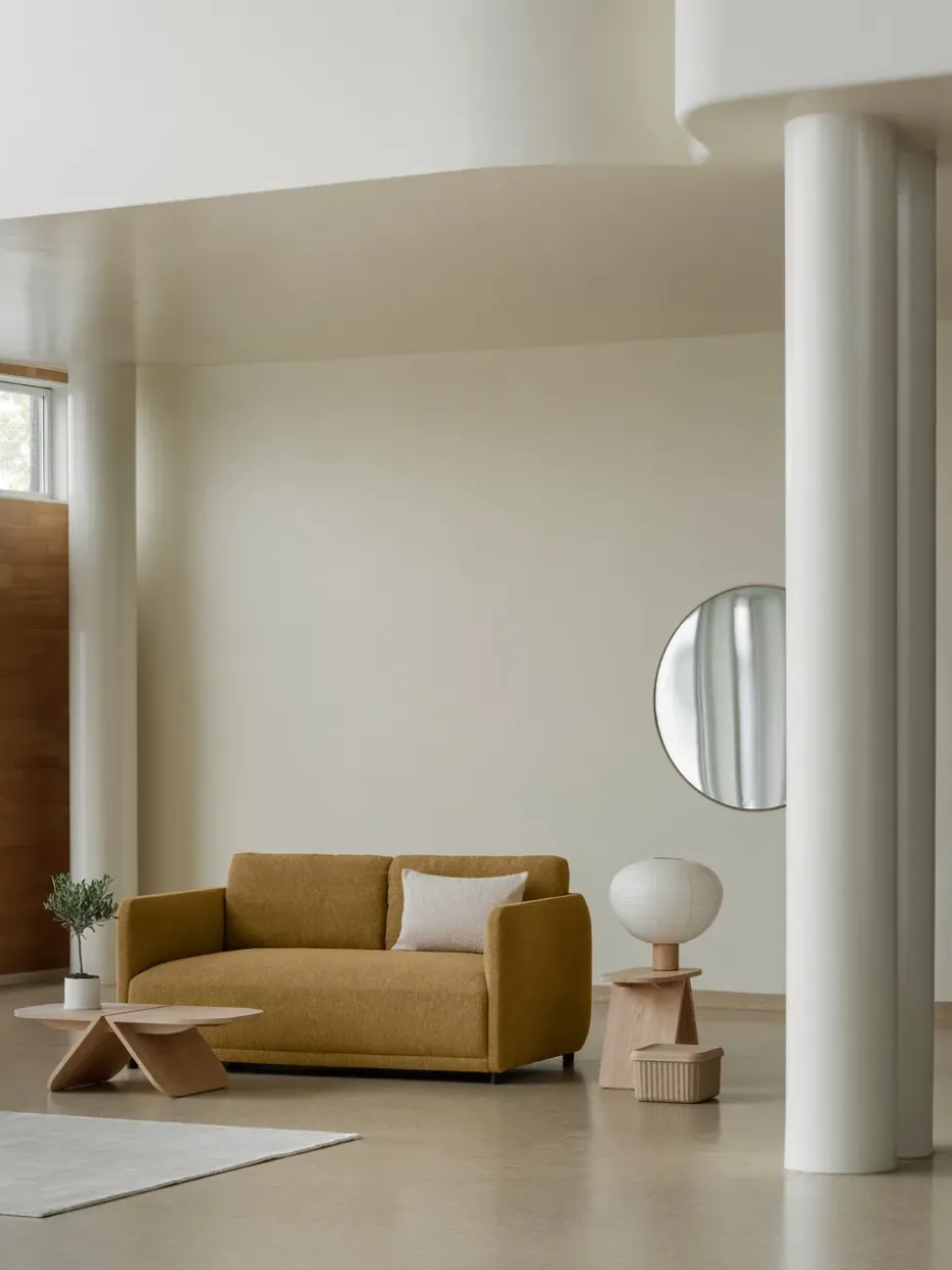 Mesa de centro Avio 31x100x54 cm, Roble