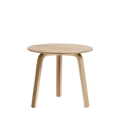 Mesa de centro Bella, Lacquered oak, Ø45x39 cm
