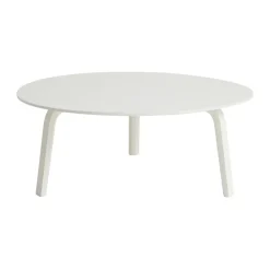 Mesa de centro Bella, White, Ø80 × 32 cm