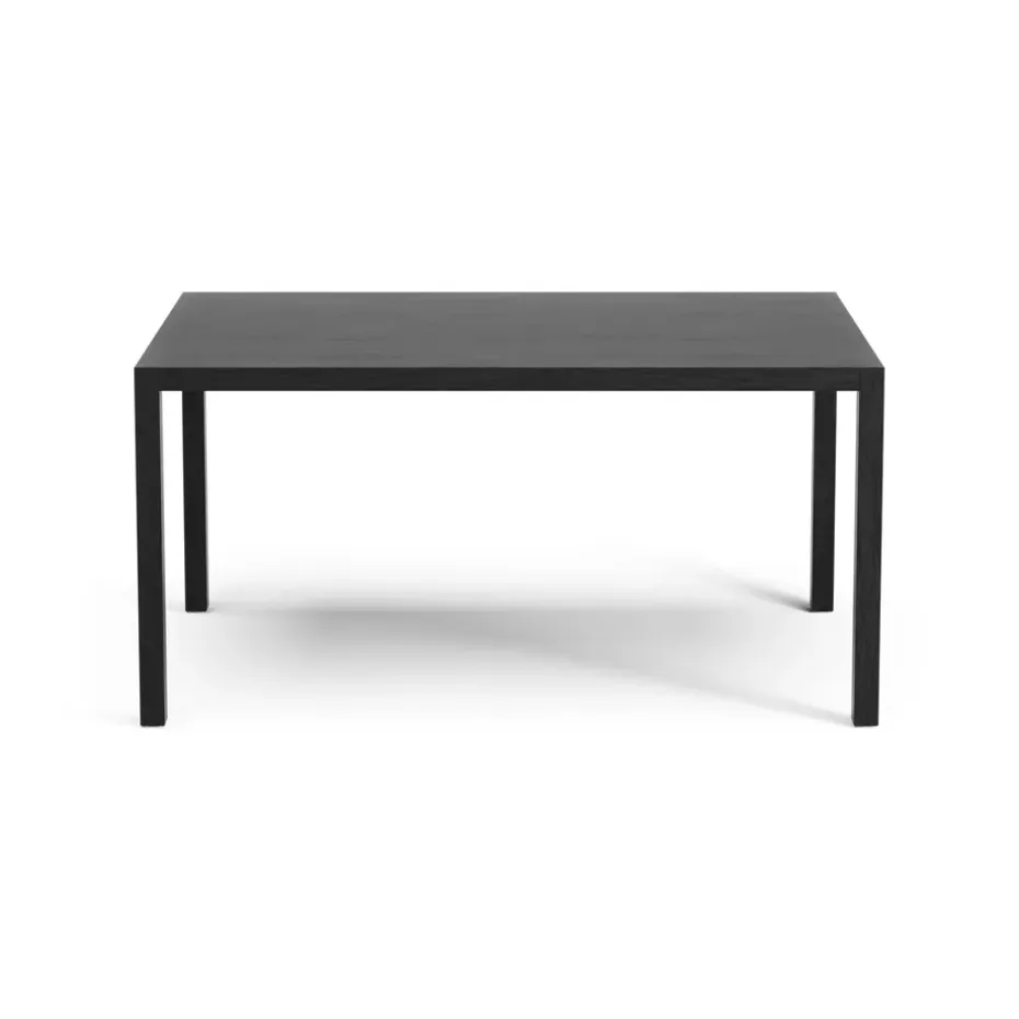 Mesa de centro Bespoke 58x100 cm, H50 cm roble teñido negro