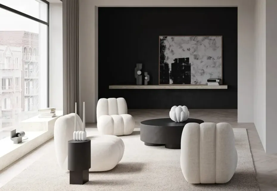 Mesa de centro Big Foot big Ø110 cm, coffee