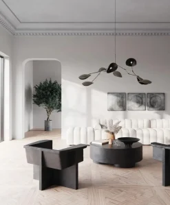 Mesa de centro Big Foot big Ø110 cm, coffee