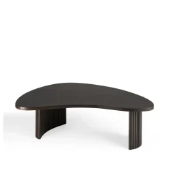 Mesa de centro Boomerang, Mahogny dark brown 85x77 cm