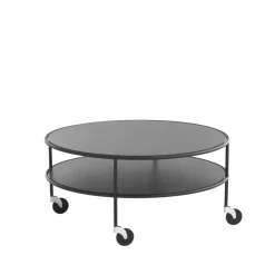 Mesa de centro Chicago III, Laminado negro-negro