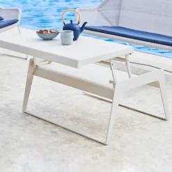 Mesa de centro Chill Out, White, sencillo