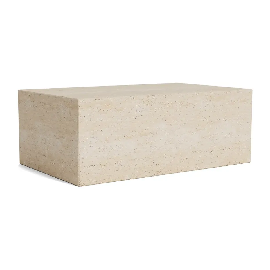 Mesa de centro Cubism large 80x50 cm, Beige