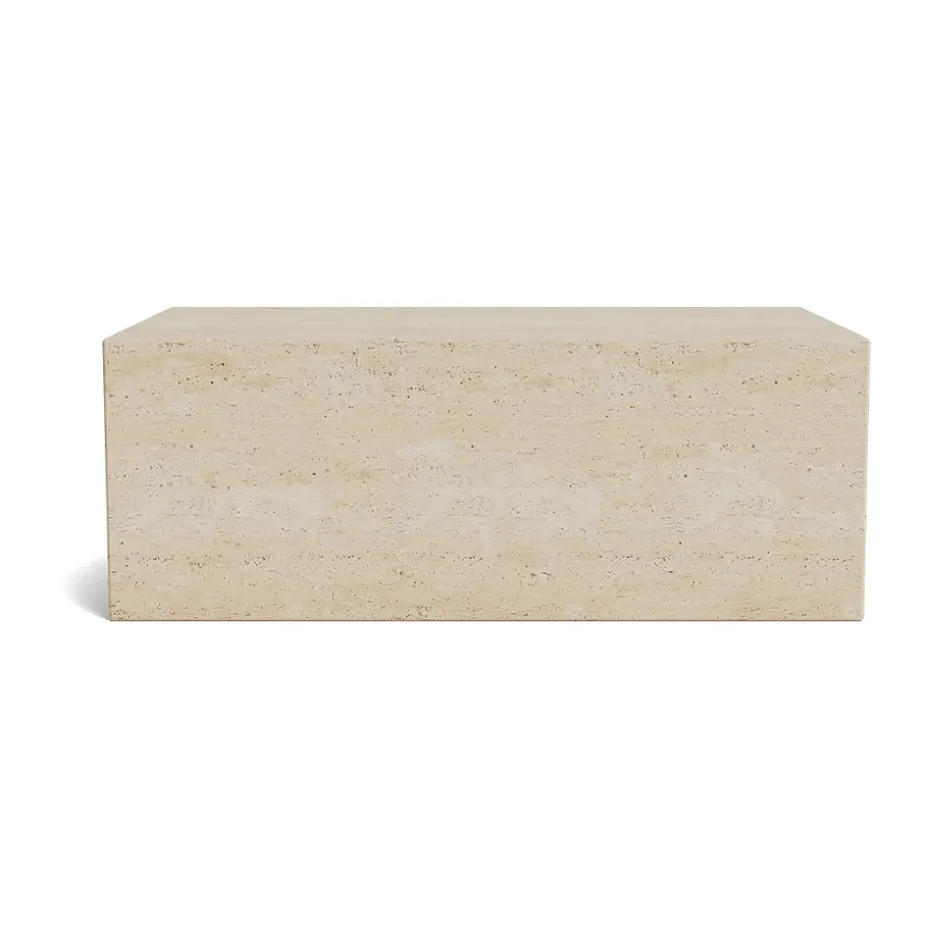 Mesa de centro Cubism large 80x50 cm, Beige