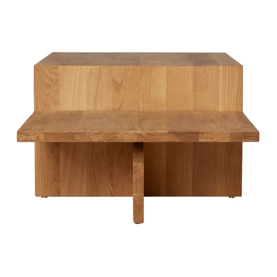 Mesa de centro Distinct, Natural oak