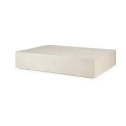 Mesa de centro Elements, Off white, 120x90 cm
