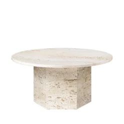 Mesa de centro Epic, White, Ø80