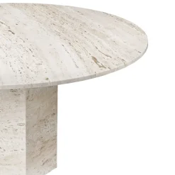 Mesa de centro Epic, White, Ø80