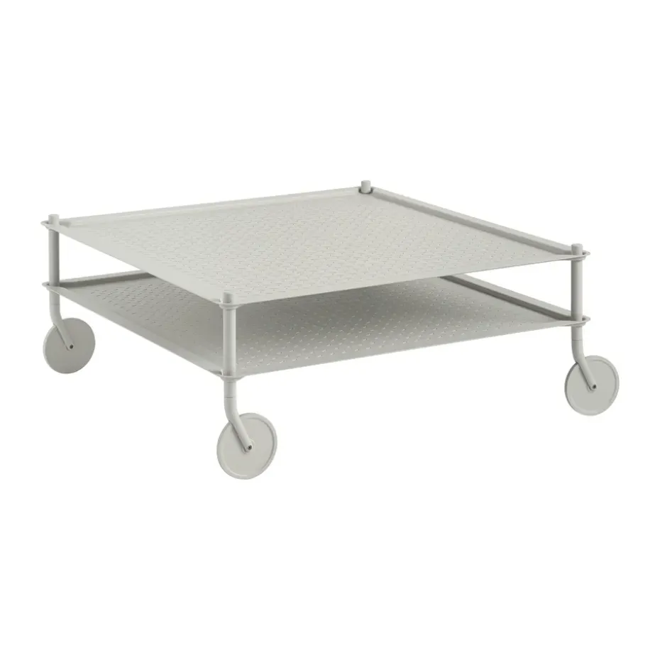Mesa de centro Flow 95x95 cm, Grey