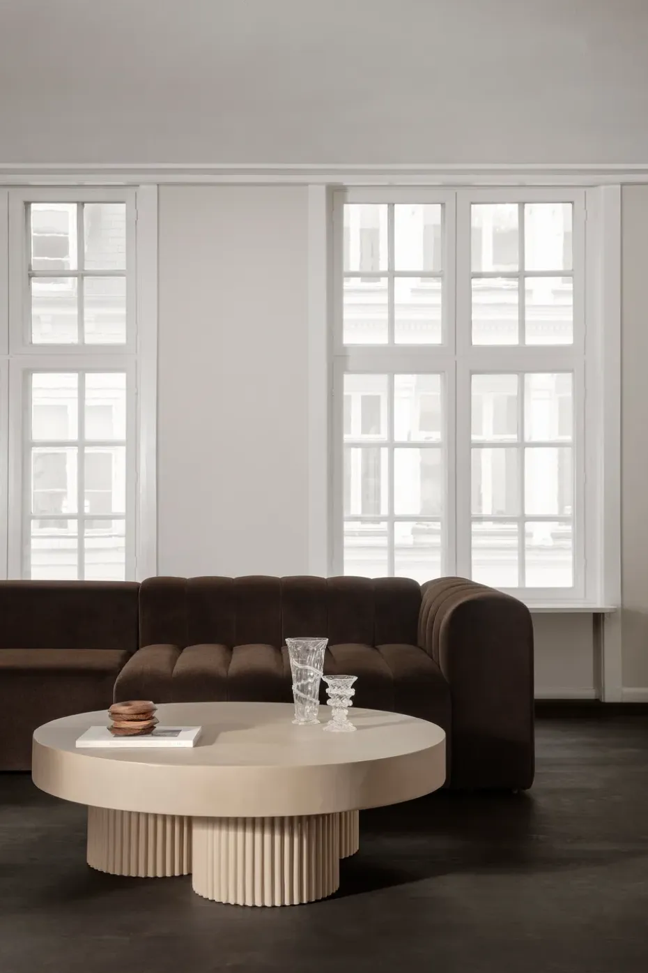 Mesa de centro Gear, Earth, Ø120 cm