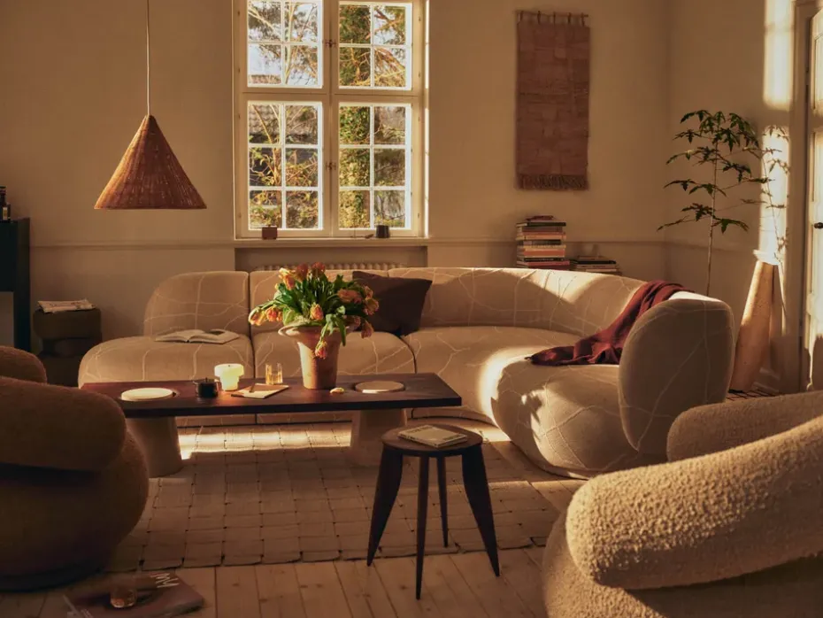 Mesa de centro Grova, Travertine, 155x55x34 m