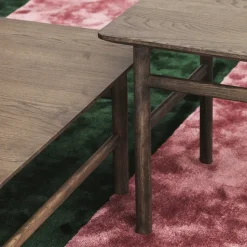 Mesa de centro Grow, Roble lacado transparente, large