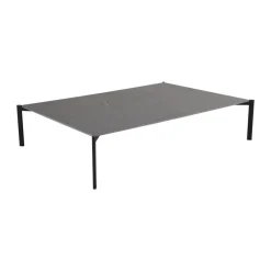 Mesa de centro Hallavara, Negro 112x162 cm