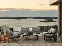 Mesa de centro Hallavara, Anthracite 112x162 cm