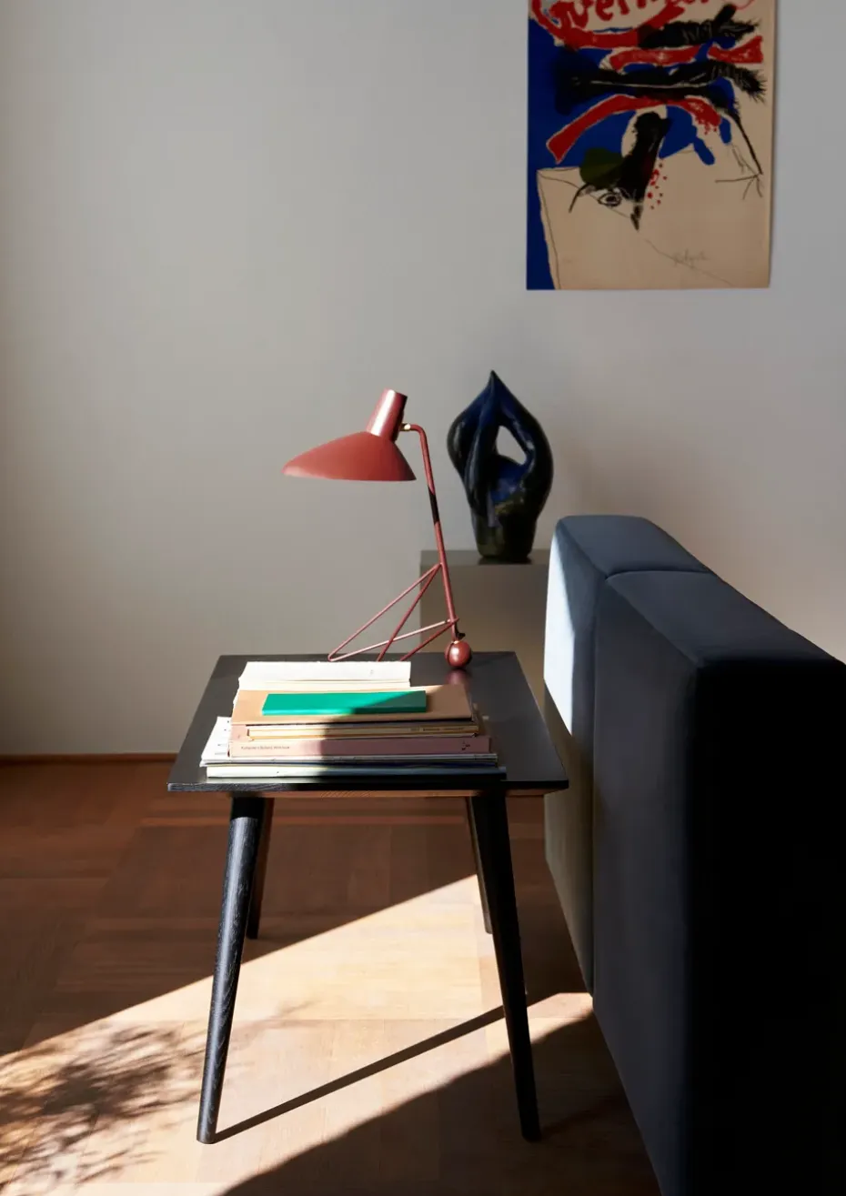 Mesa de centro In Between SK23 50 x 110 cm, Roble lacado negro