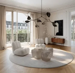 Mesa de centro Ishi mini, Smoked desert