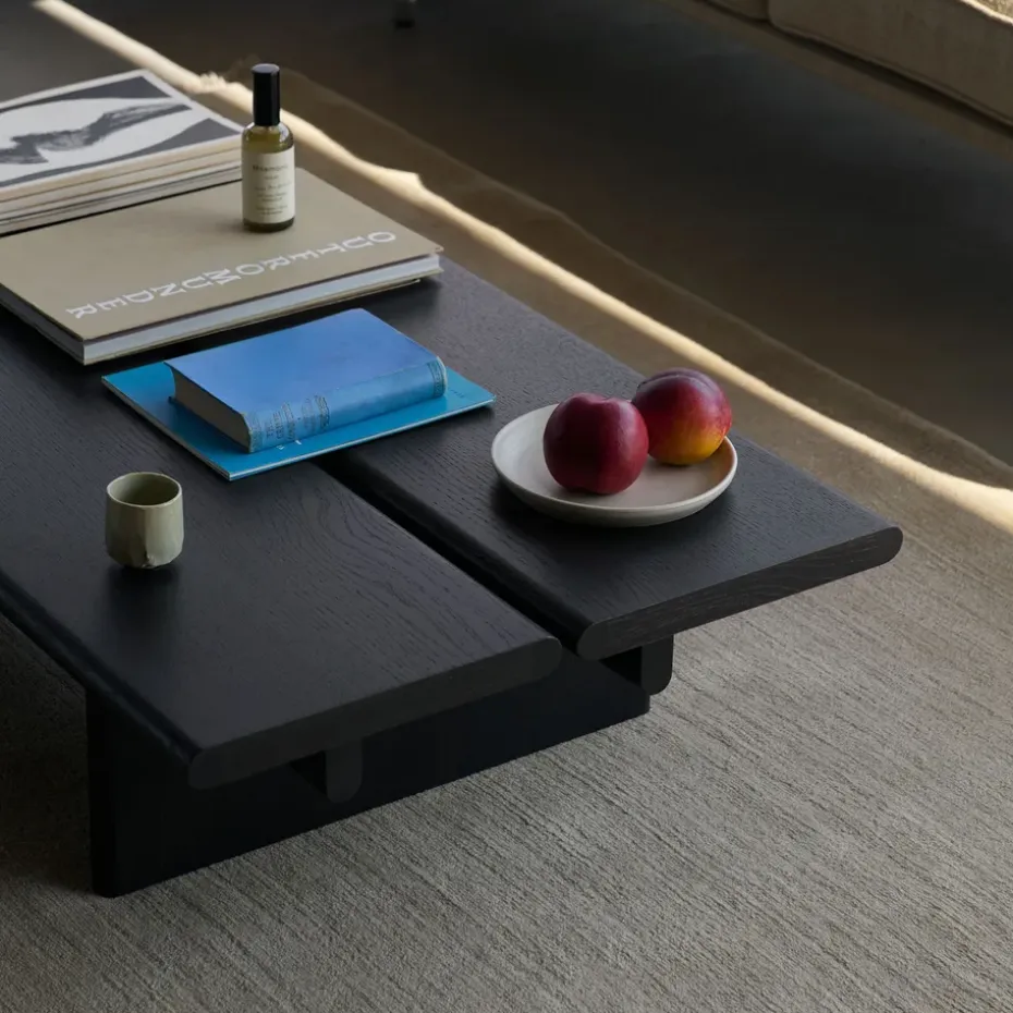 Mesa de centro Ita OS3 60x110 cm, Dark stained oak