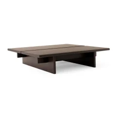 Mesa de centro Ita OS4 110x110 cm, Dark stained oak