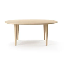 Mesa de centro Jari Ø85 cm, Roble aceitado