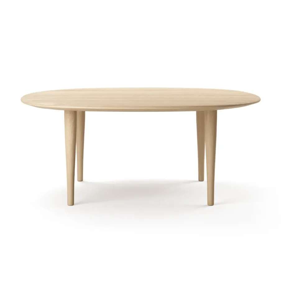 Mesa de centro Jari Ø85 cm, Roble aceitado