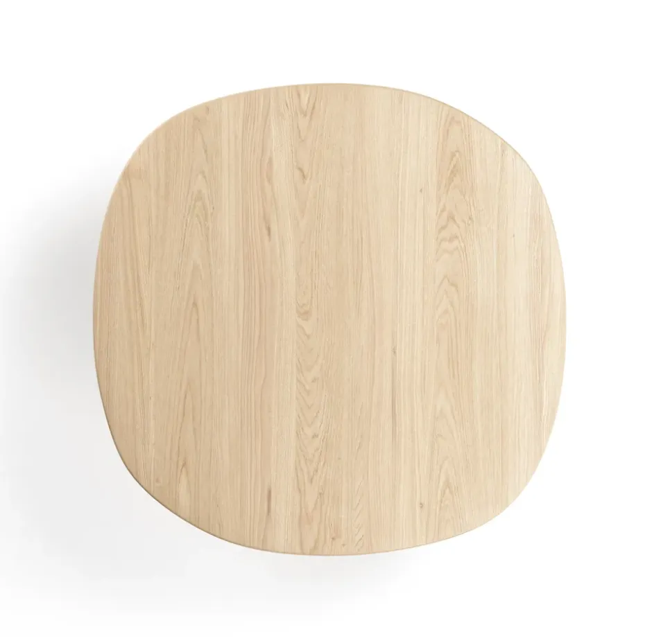 Mesa de centro Jari Ø85 cm, Roble aceitado