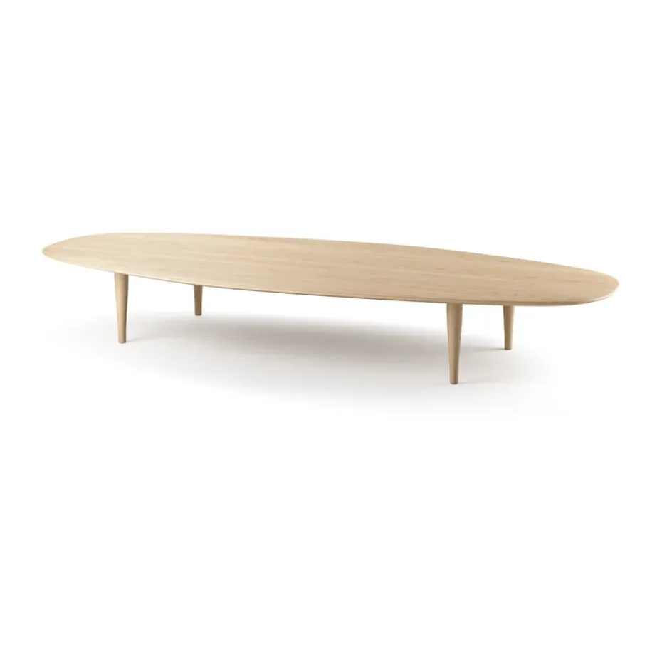 Mesa de centro Jari 80x180 cm, Roble aceitado