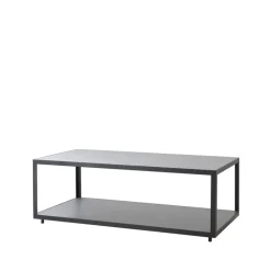 Mesa de centro Level cerámica 62x122 cm, Light grey-lava grey