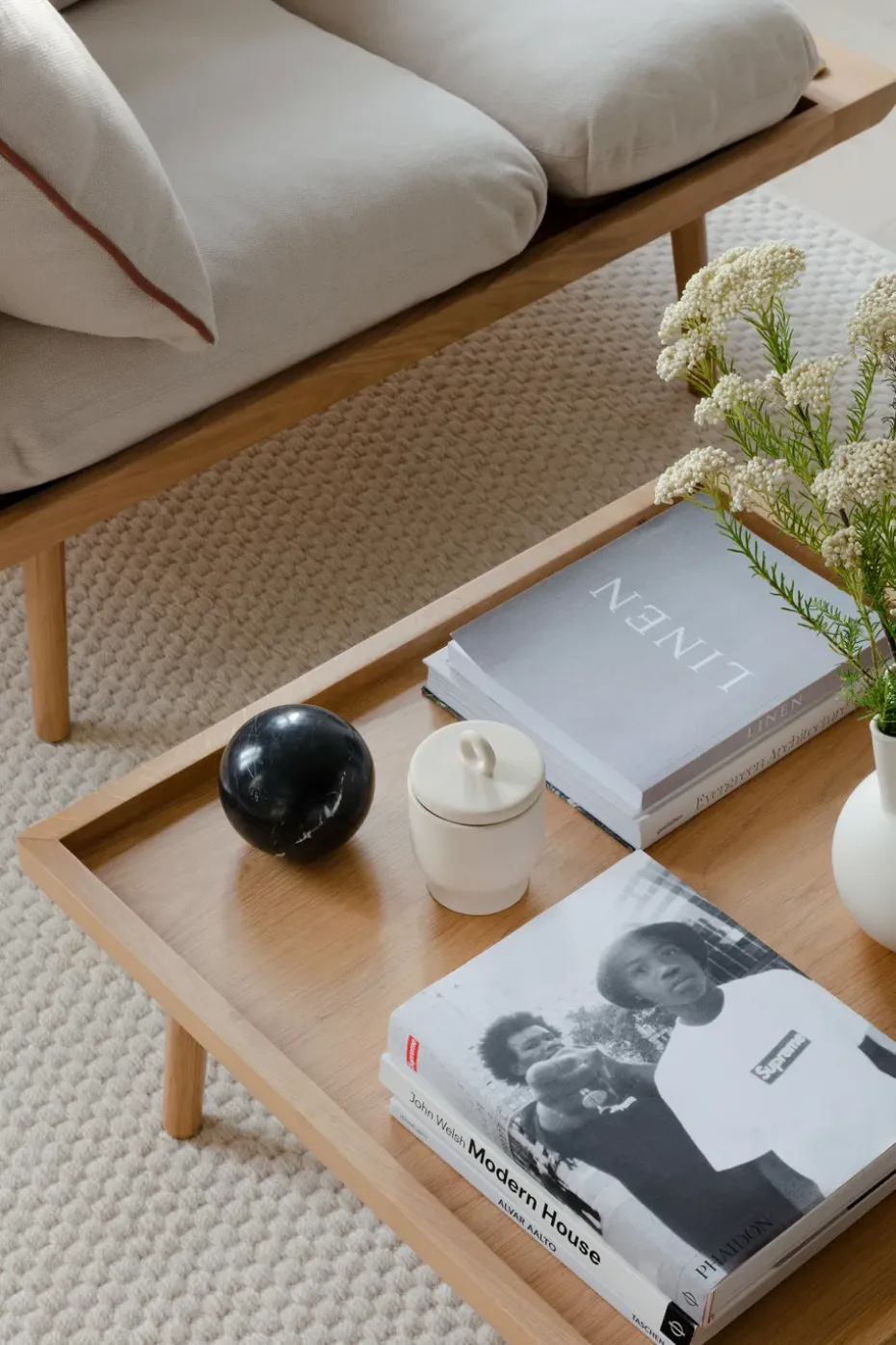 Mesa de centro Lounge Around Shuffle, Oak