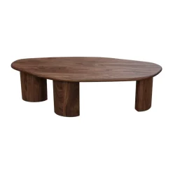 Mesa de centro Lowe, Nogal dark brown