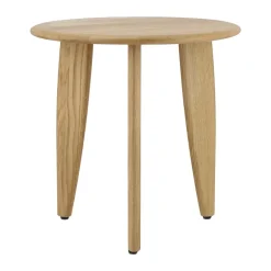 Mesa de centro Lyckeby Ø45x44 cm, Naturlackad ek
