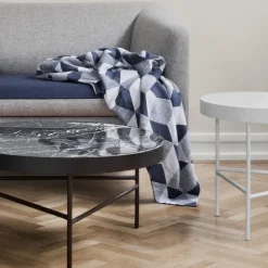 Mesa de centro Marble Table, Mármol negro, large, base negra